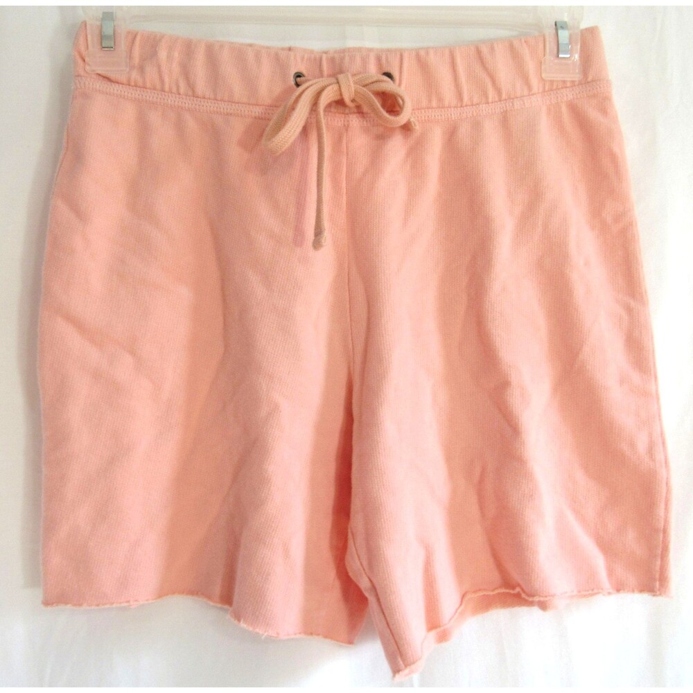 James Perse Standard Pink French Terry High Rise 6" Inseam Shorts Size 0 XS NWT